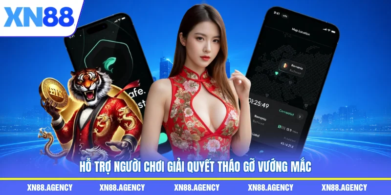Hỗ trợ người chơi giải quyết tháo gỡ vướng mắc